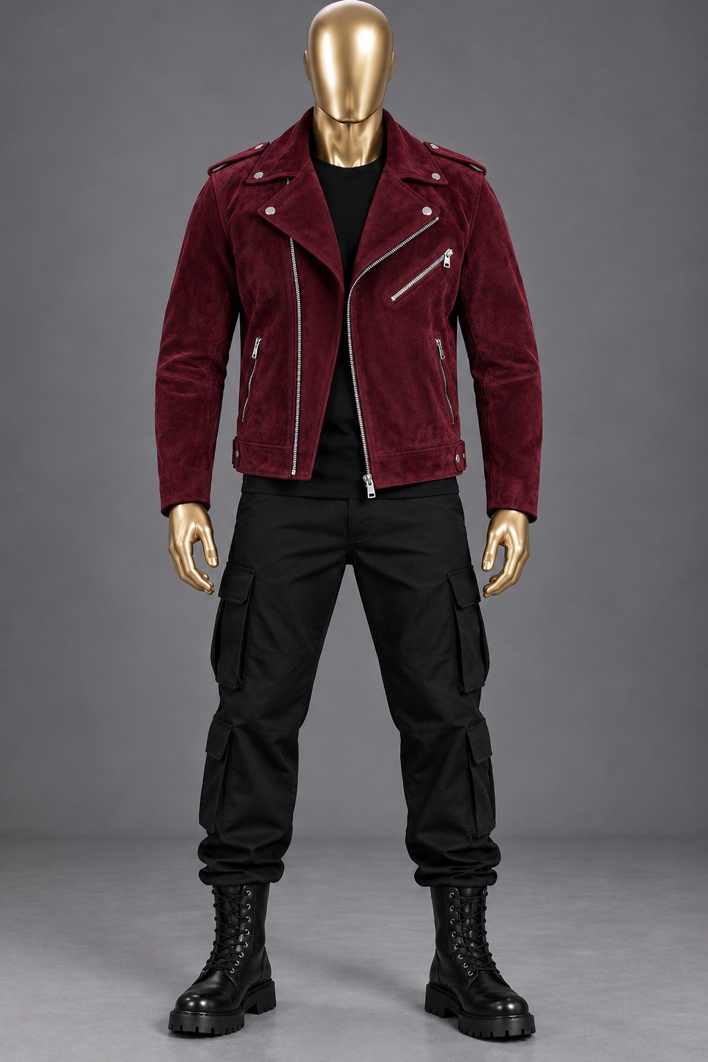 Wleti Rogue Rider Suede Leather Jacket