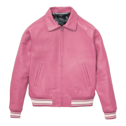 Cadillac Pink-Leather Star Jacket