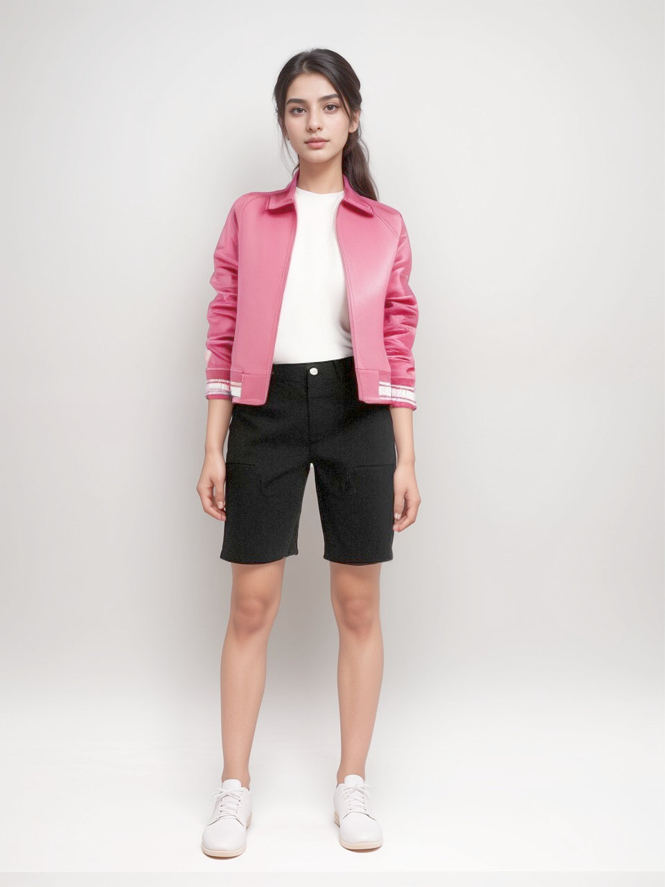 Cadillac Pink-Leather Star Jacket