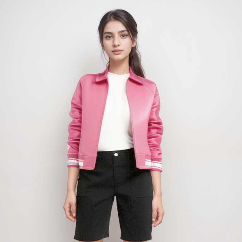 Cadillac Pink-Leather Star Jacket