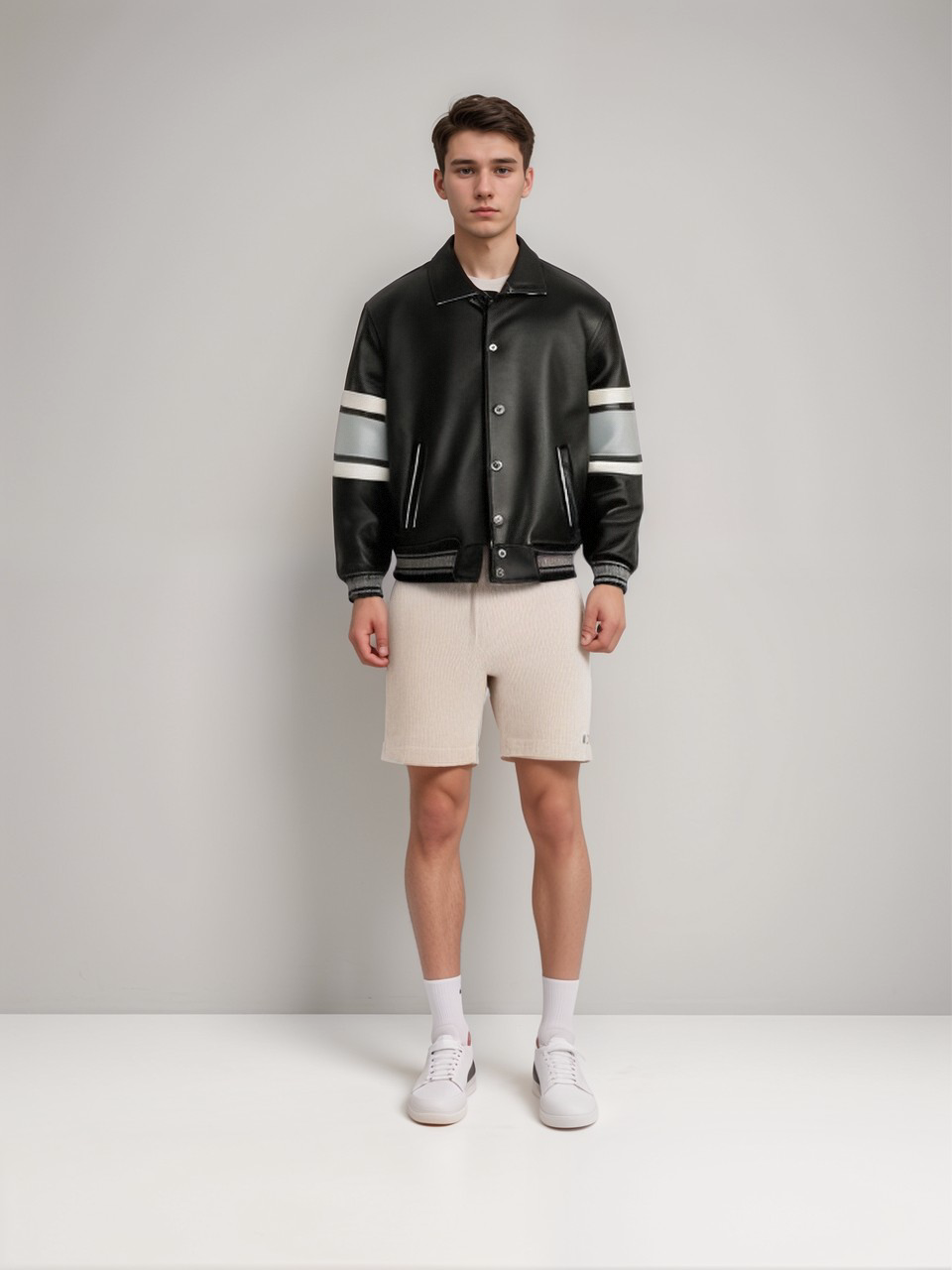 Onyx Leather Horizon Jacket