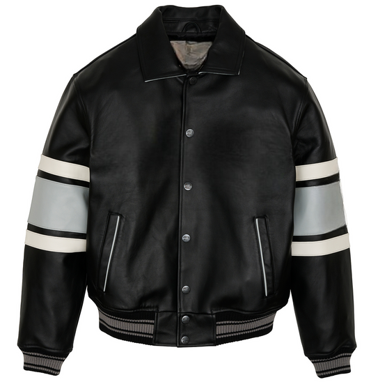 Onyx-Leather Horizon Jacket